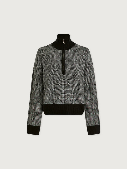 ALDRIDGE HALF-ZIP KNIT
