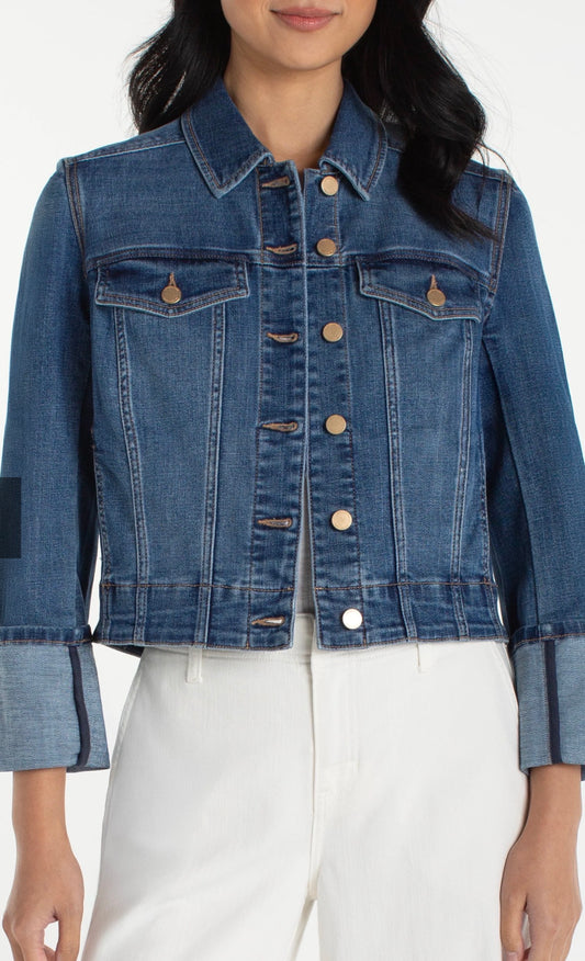 DENIM TRUCKER JACKET