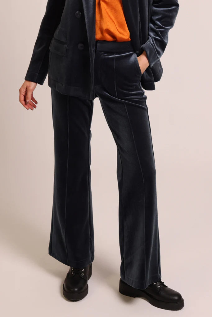 CEECI TROUSER - SLATE BLUE