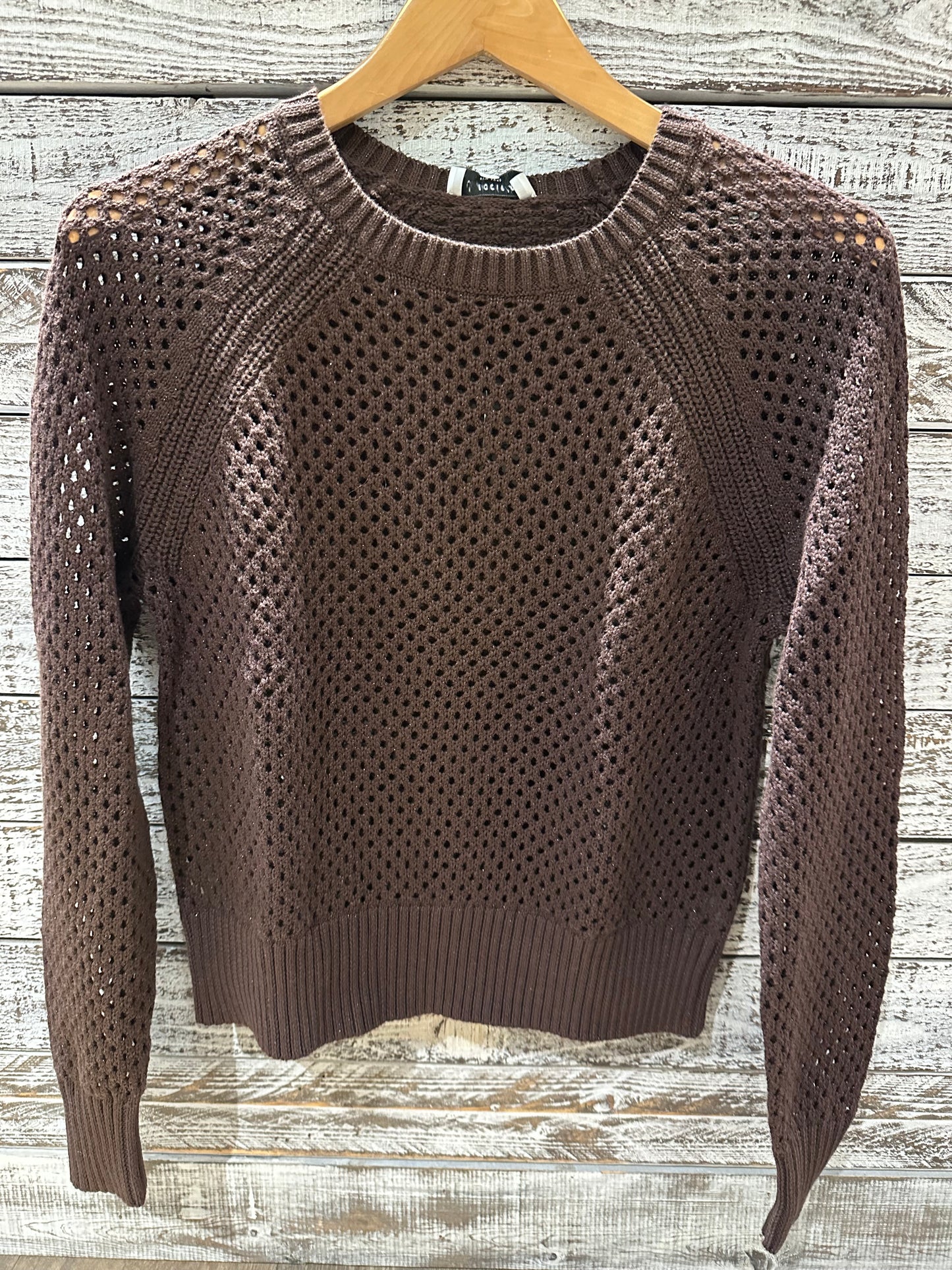 LUREX OPEN STITCH CREW