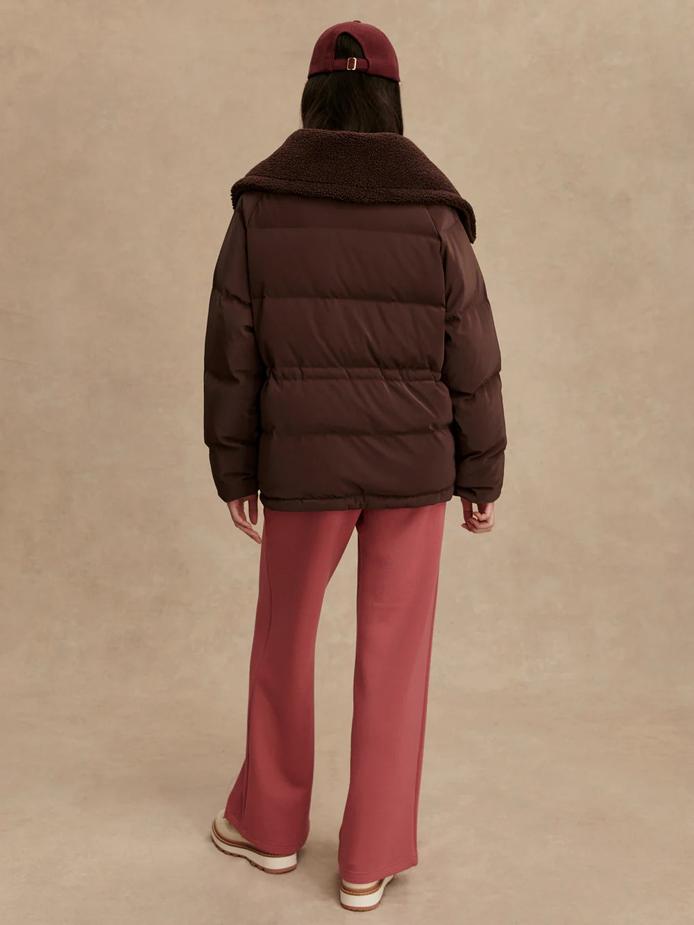 ROSEVILLE DOWN JACKET - COFFEE BEAN