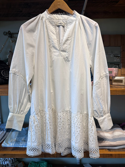 PALMA MINI DRESS - WHITE