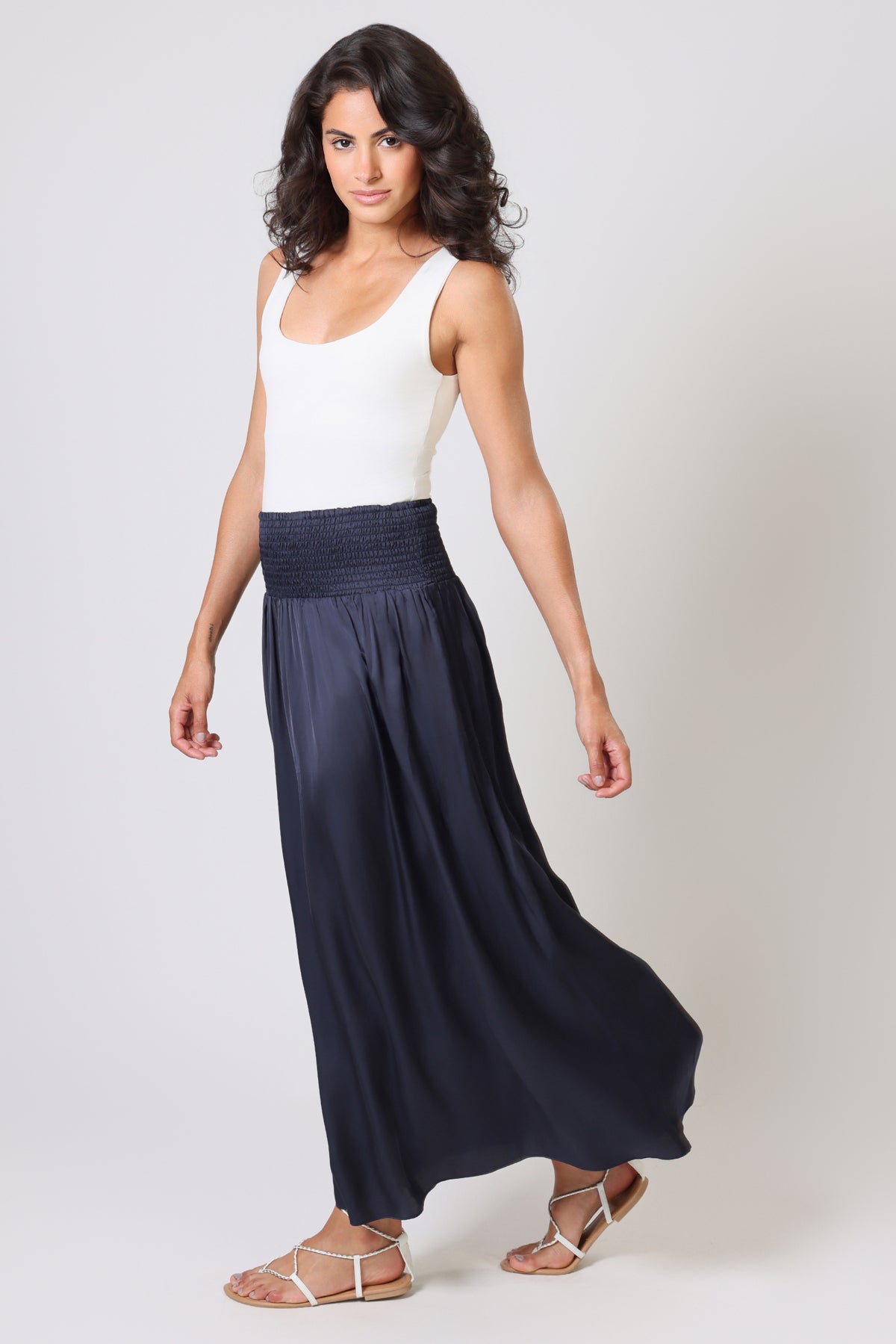 AURORA SKIRT - NAVY