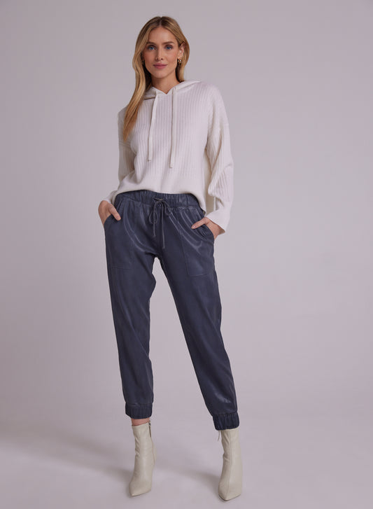 CHELSEA POCKET JOGGER - ALABASTER