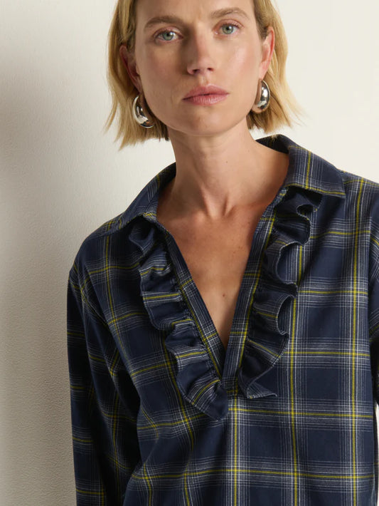 BECKETT BLOUSE - PLAID