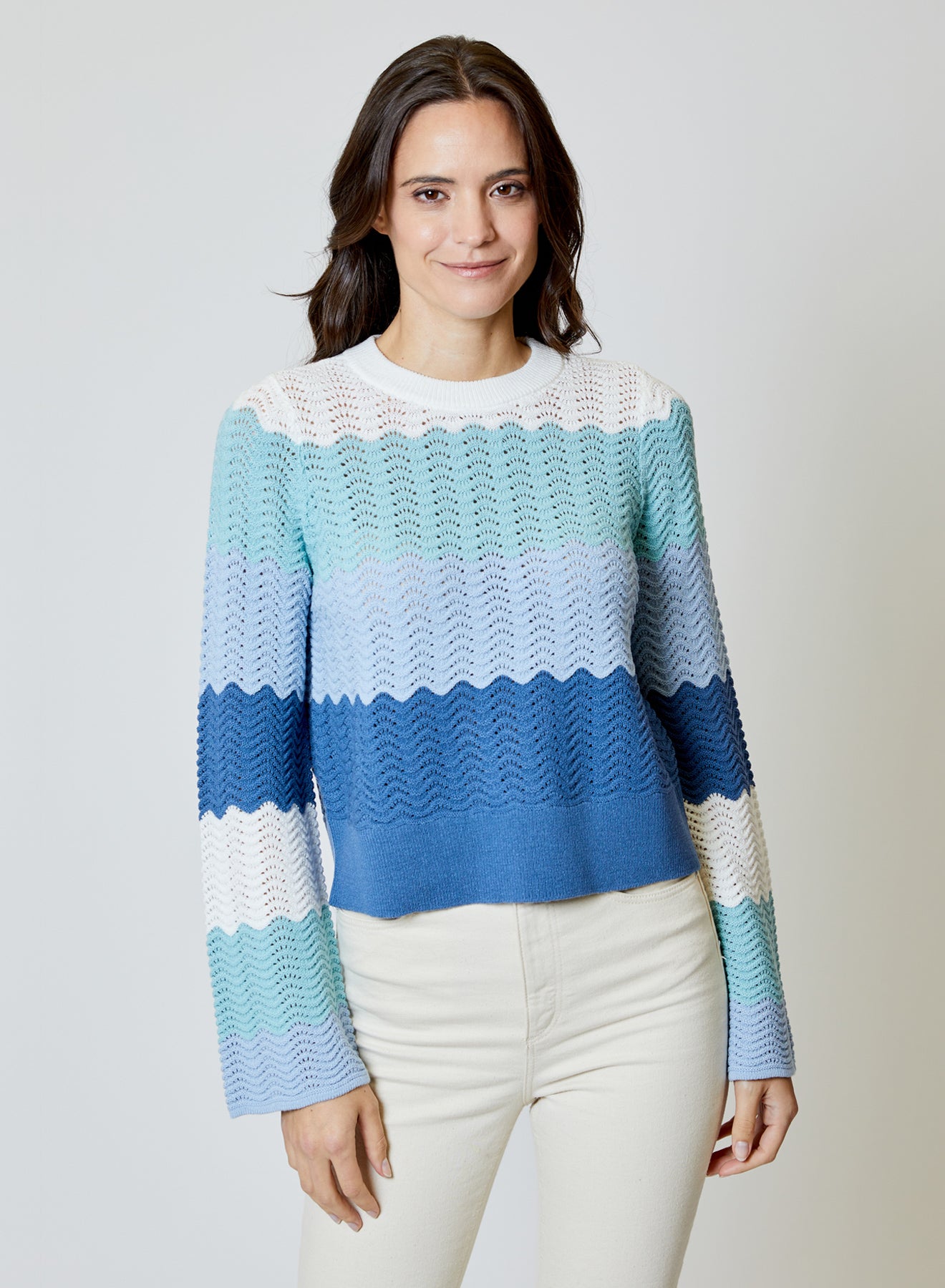 FLARE SLEEVE SWEATER
