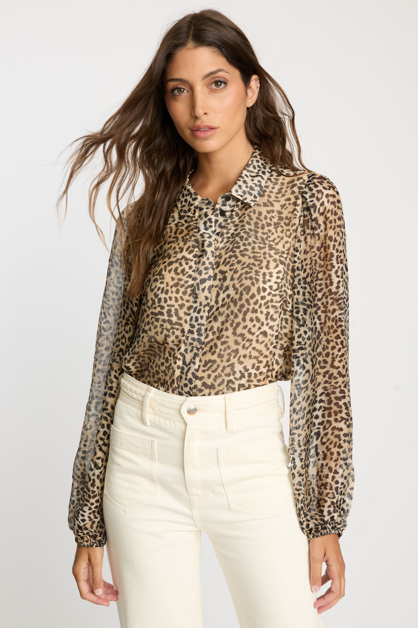PRESLEY TOP - LEOPARD