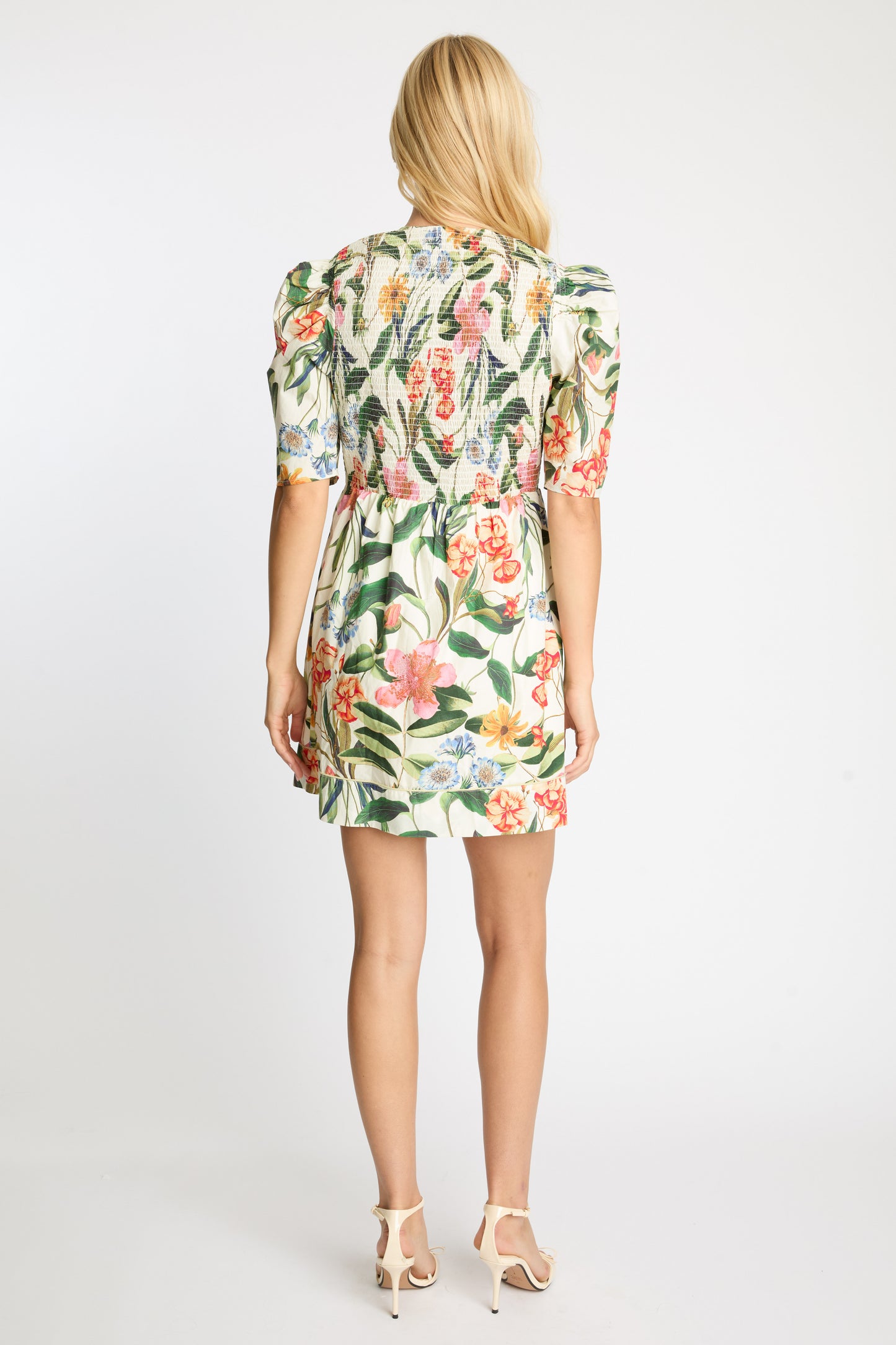 LUCINDA DRESS - BUTTERCREAM FLORAL