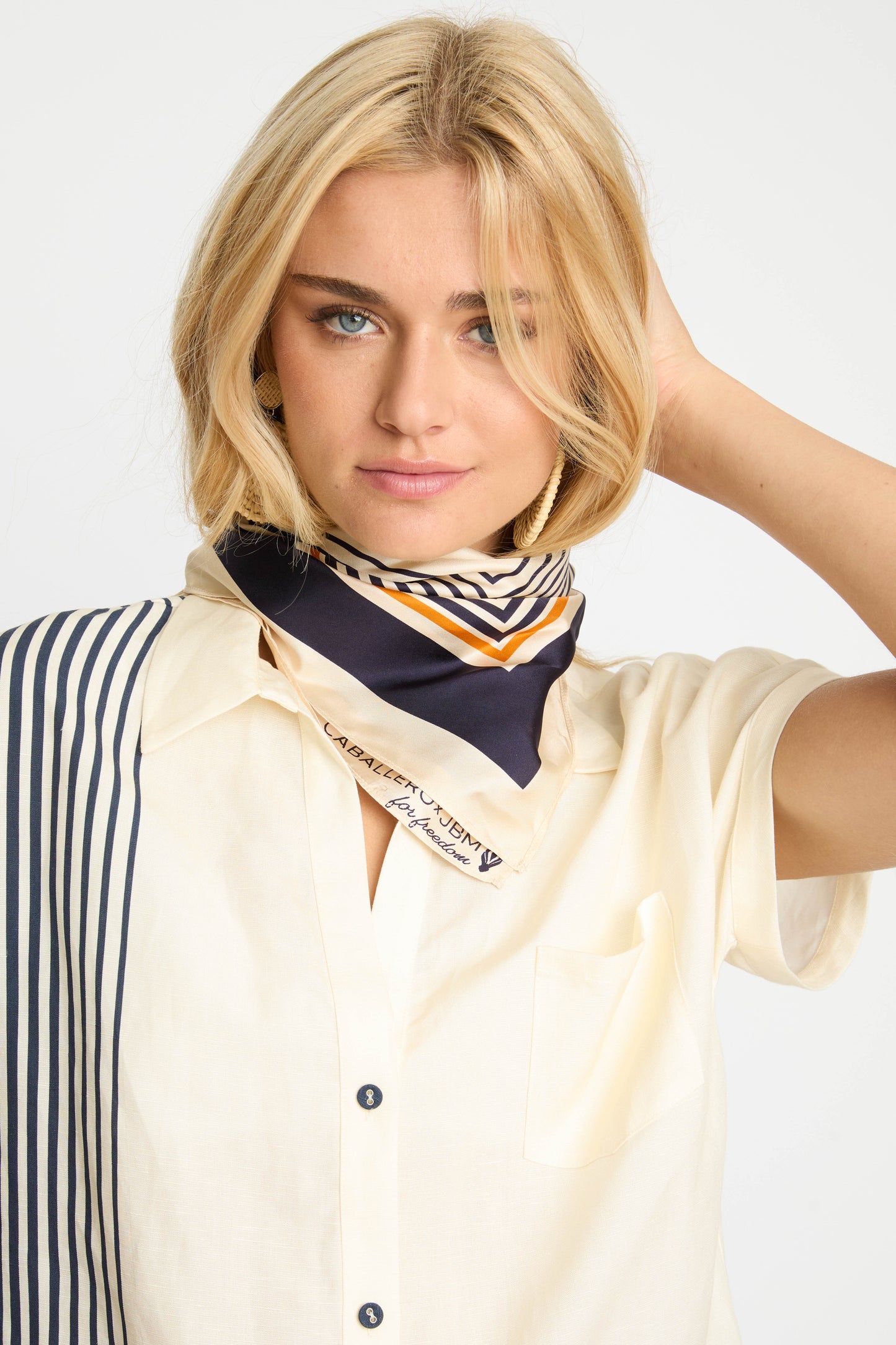 RENEE SCARF - VINTAGE PRINT