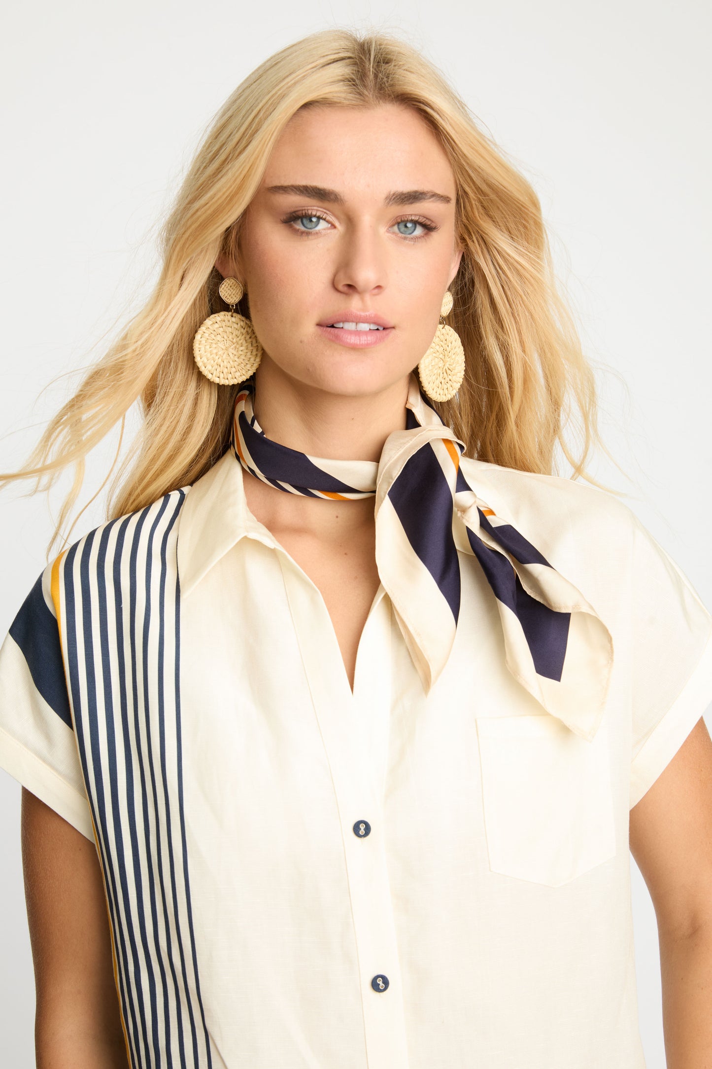RENEE SCARF - VINTAGE PRINT