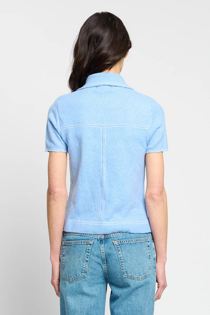 SIENNA WESTERN SHORT SLEEVE SWEATER