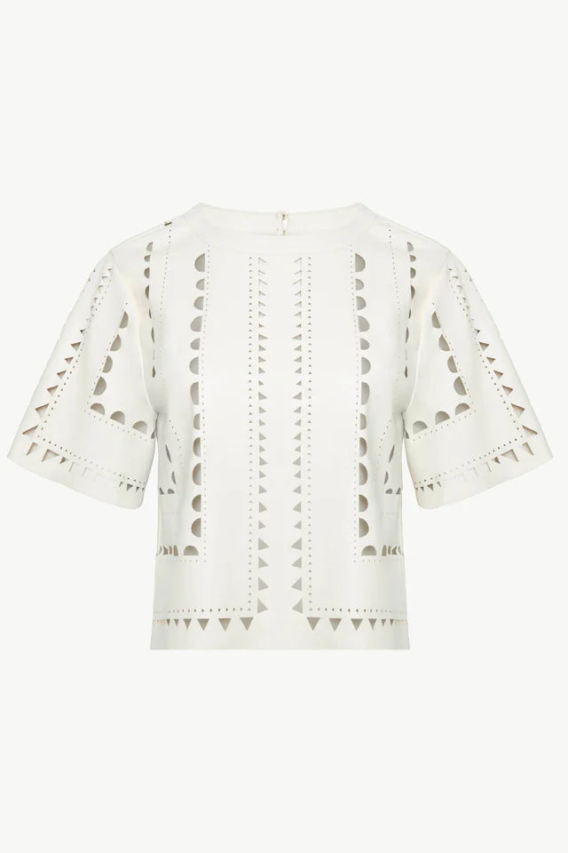 ANISA TOP- WHITE