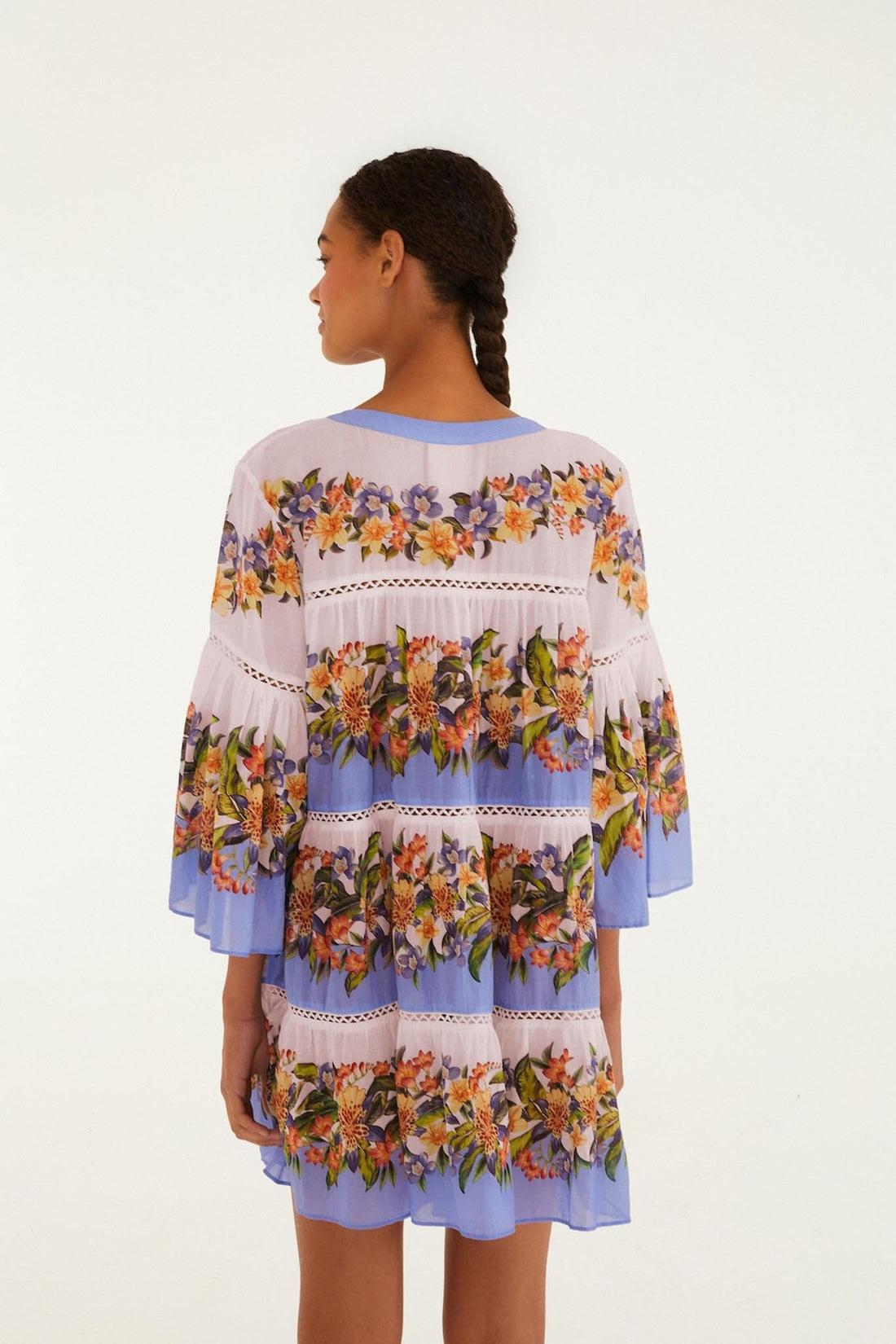 HILO STRIPES BLUSH MINI DRESS
