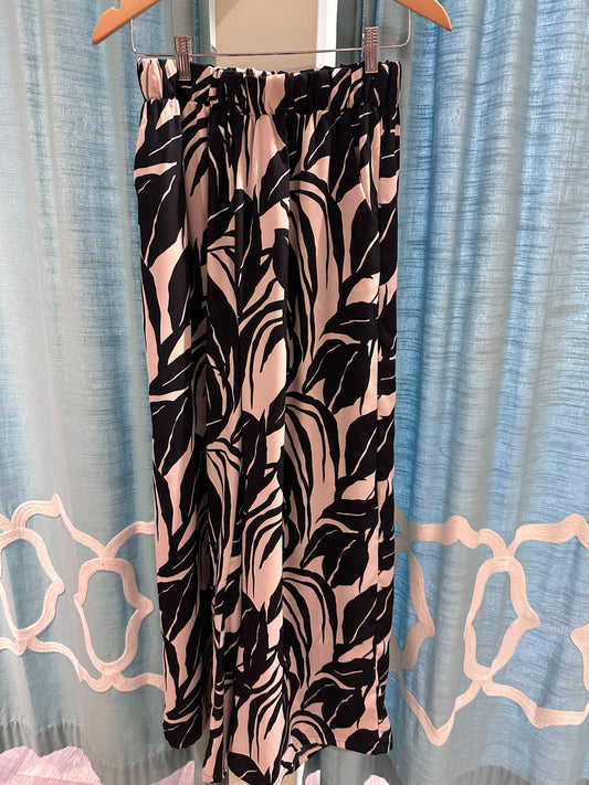 BLACK PRINT PANT