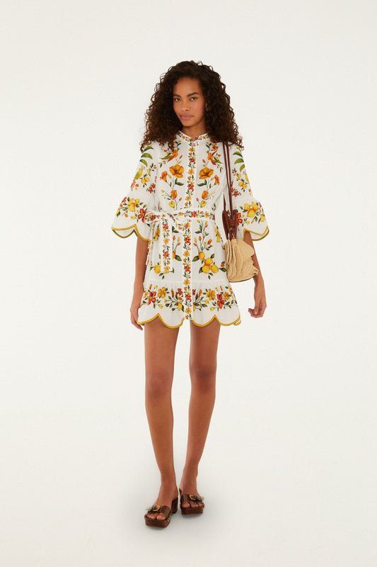 LEMON BOUQUET DRESS