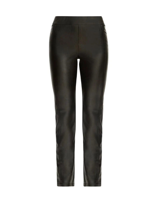SANTI PANT-BLACK VEGAN LEATHER
