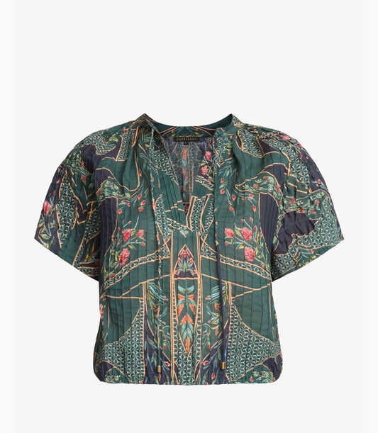 ZOLA TOP- PATCHWORK FLOWER