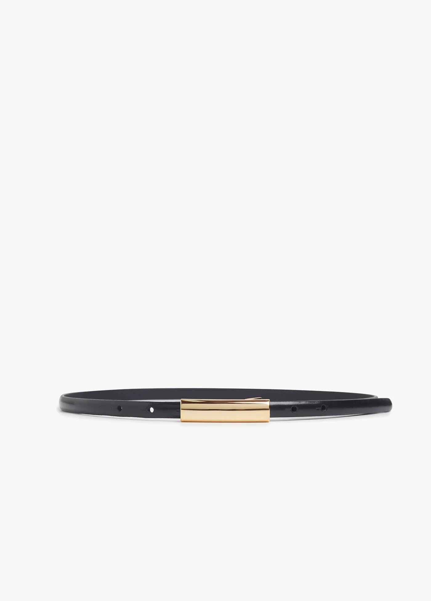 THE LADY BELT - BLACK/GOLD