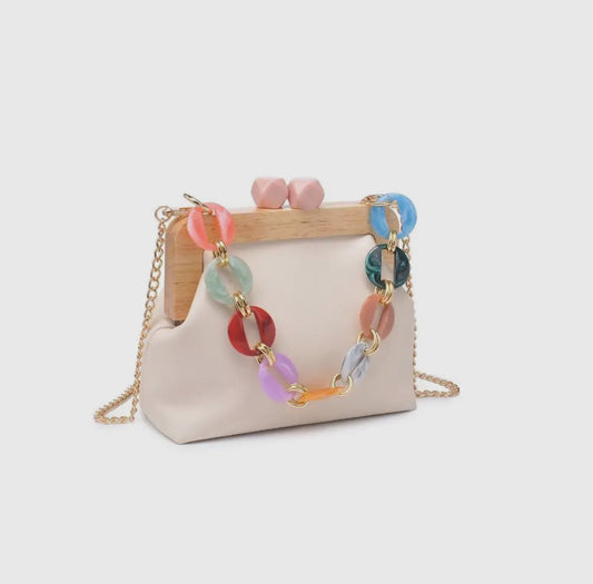TALULLAH EVENING BAG - IVORY