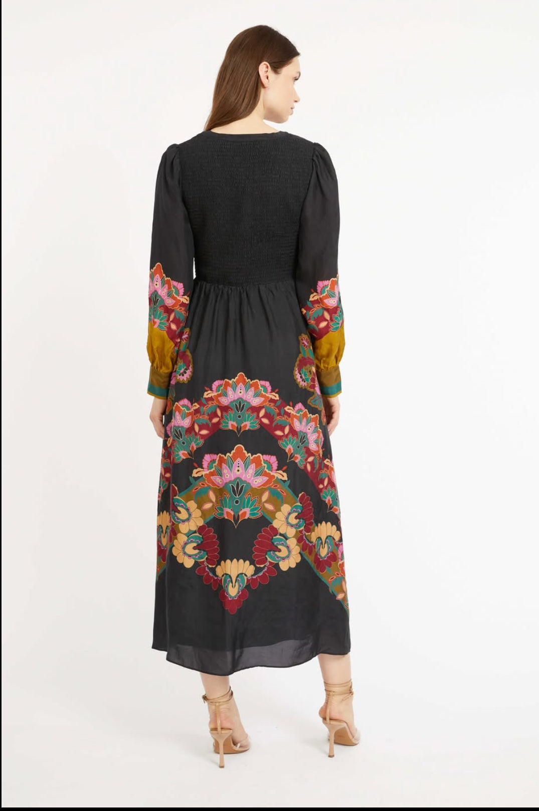 PERLE DRESS - LACQUER BUSH LILY