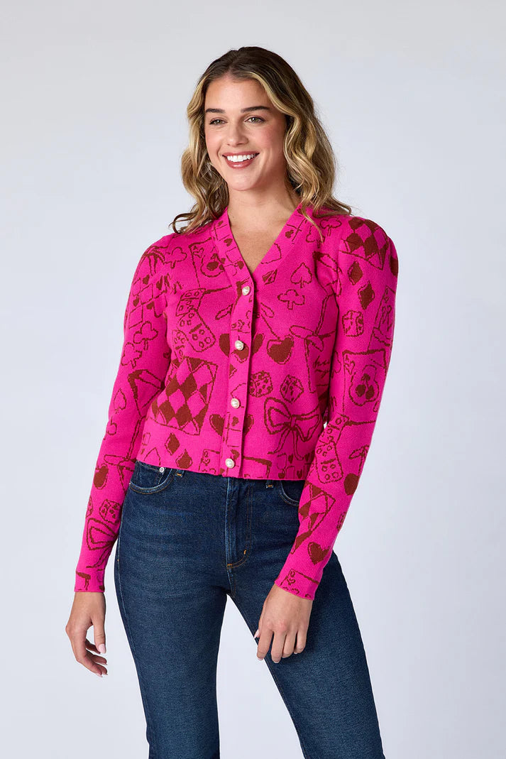 JOVIE CARDIGAN - GAME ON