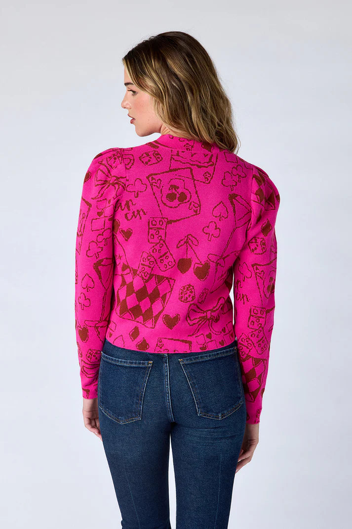 JOVIE CARDIGAN - GAME ON