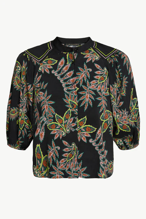 JULIETTE TOP - PAISLEY FOREST