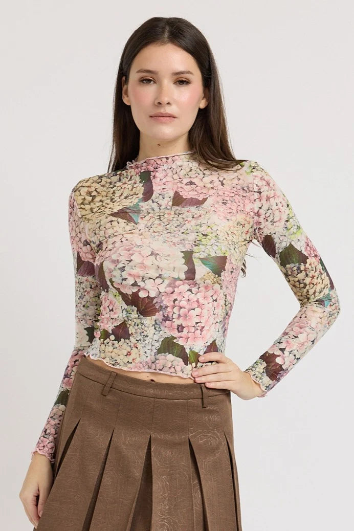KELSEY MESH TOP