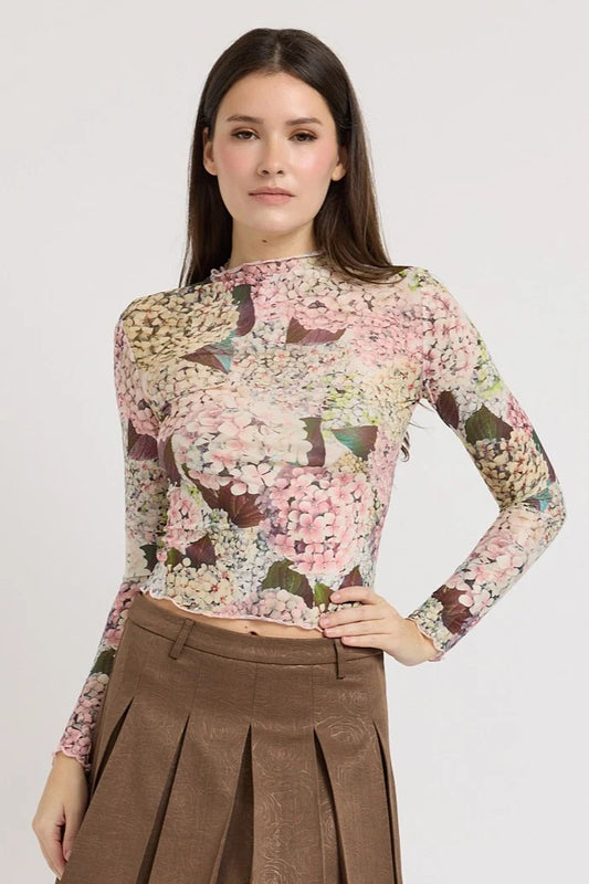 KELSEY MESH TOP