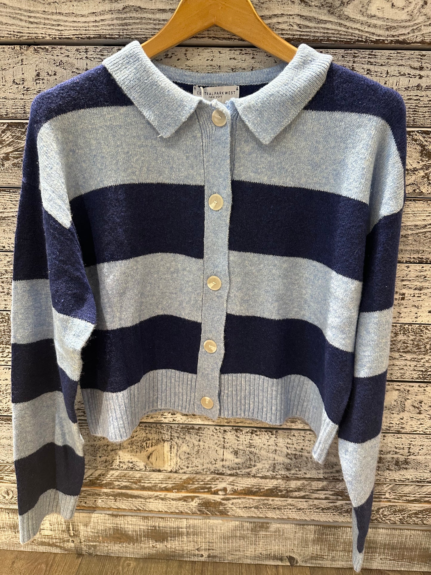 WYATT STRIPED RUGBY SWEATER
