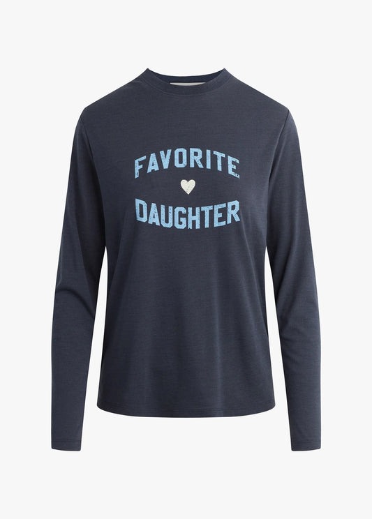 THE FAVORITE DAUGHTER HEART L/S TEE