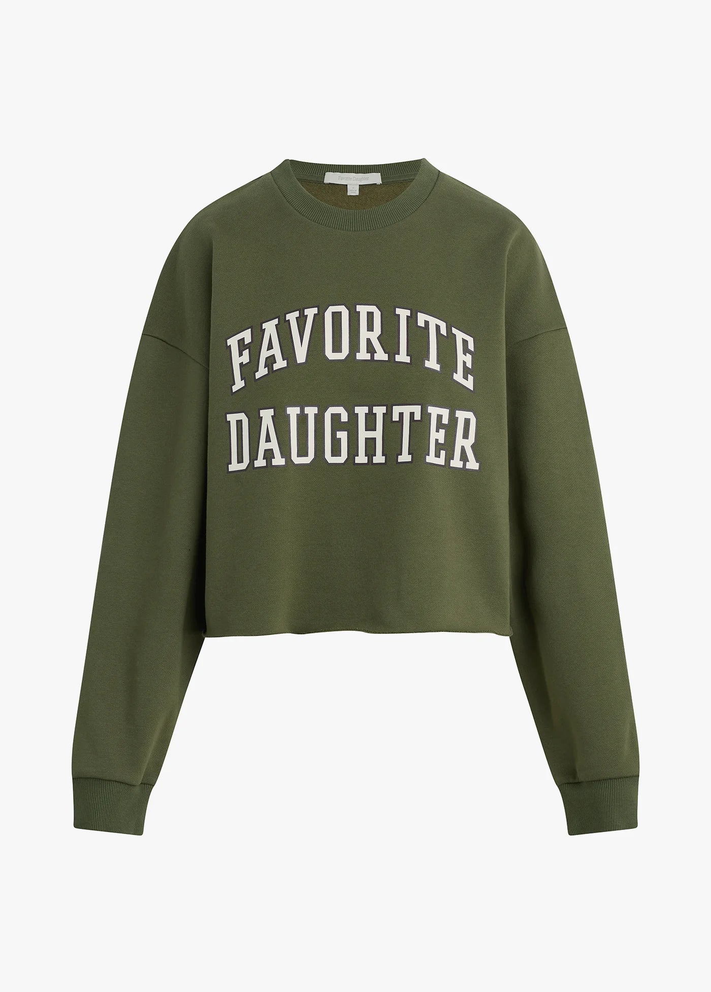 THE CROPPED COLLEGIATE SWEATSHIRT