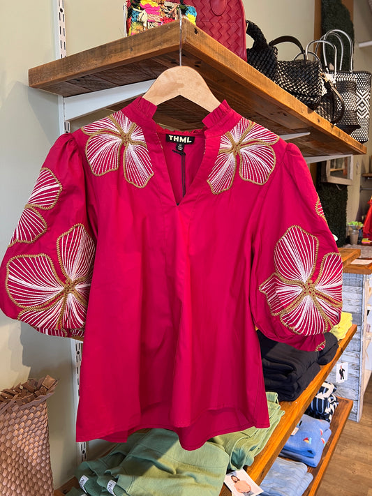 PRINTED TOP BG