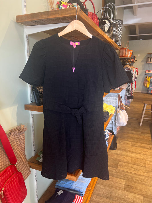 TIE FRONT DRESS