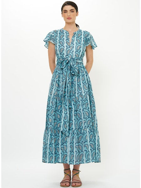 FLIRTY V-NECK MAXI