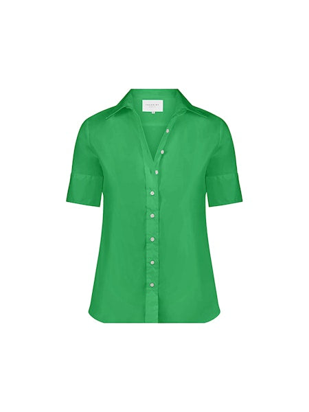 THE SHORT SLEEVE SHIRT-GREEN