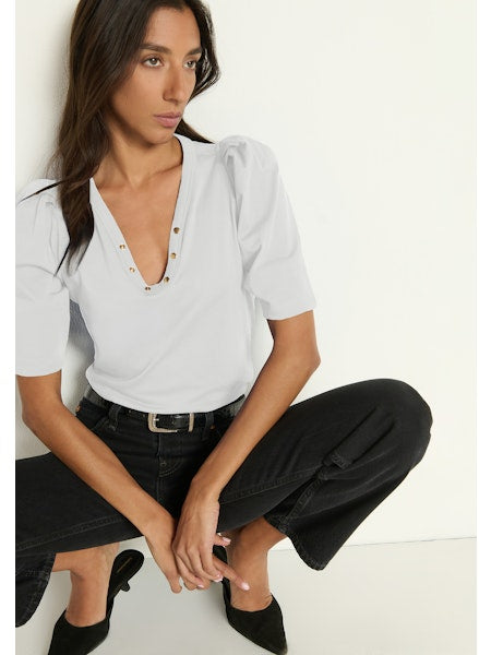 NAHAL TOP - PORCELAIN
