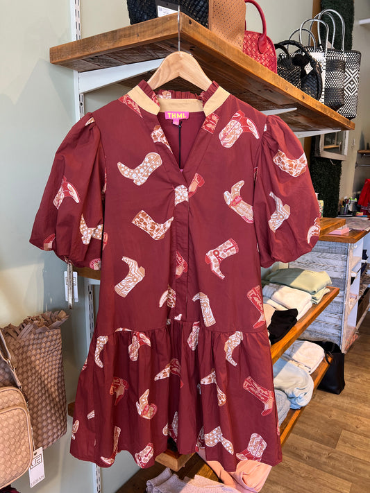 COWBOY BOOTS DRESS