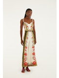 WONDER RIO SAND SLEEVELESS MAXI JUMPSUIT