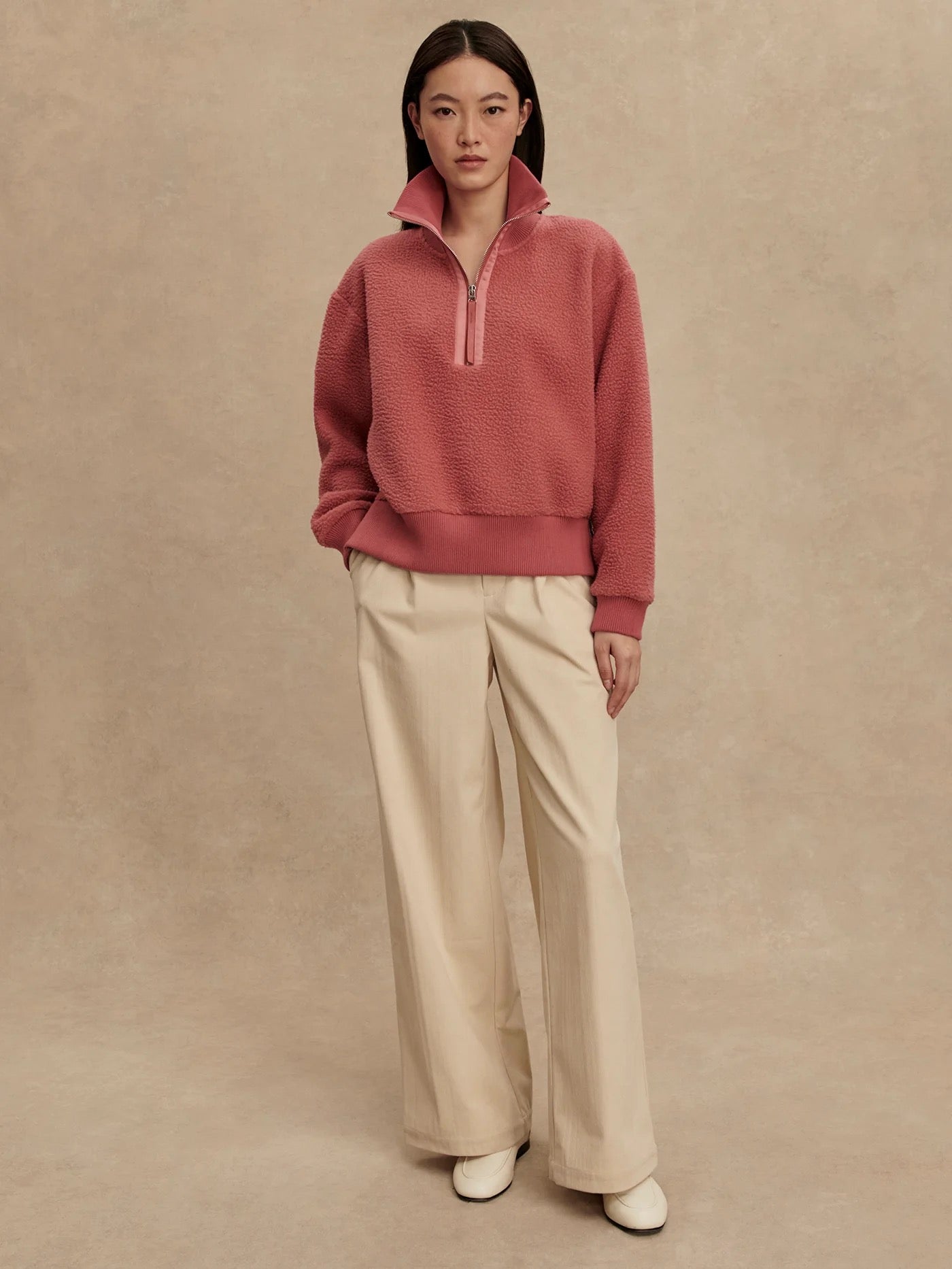ROSELLE HALF ZIP FLEECE