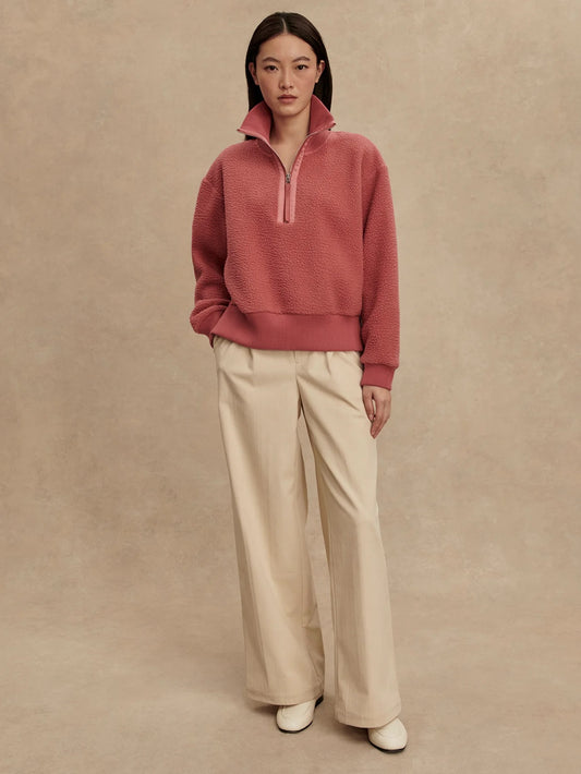 ROSELLE HALF ZIP FLEECE