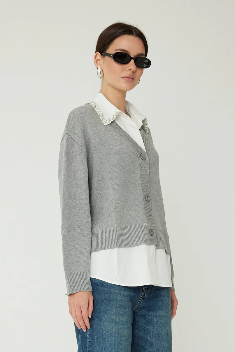 BROOKS CARDIGAN SWEATER