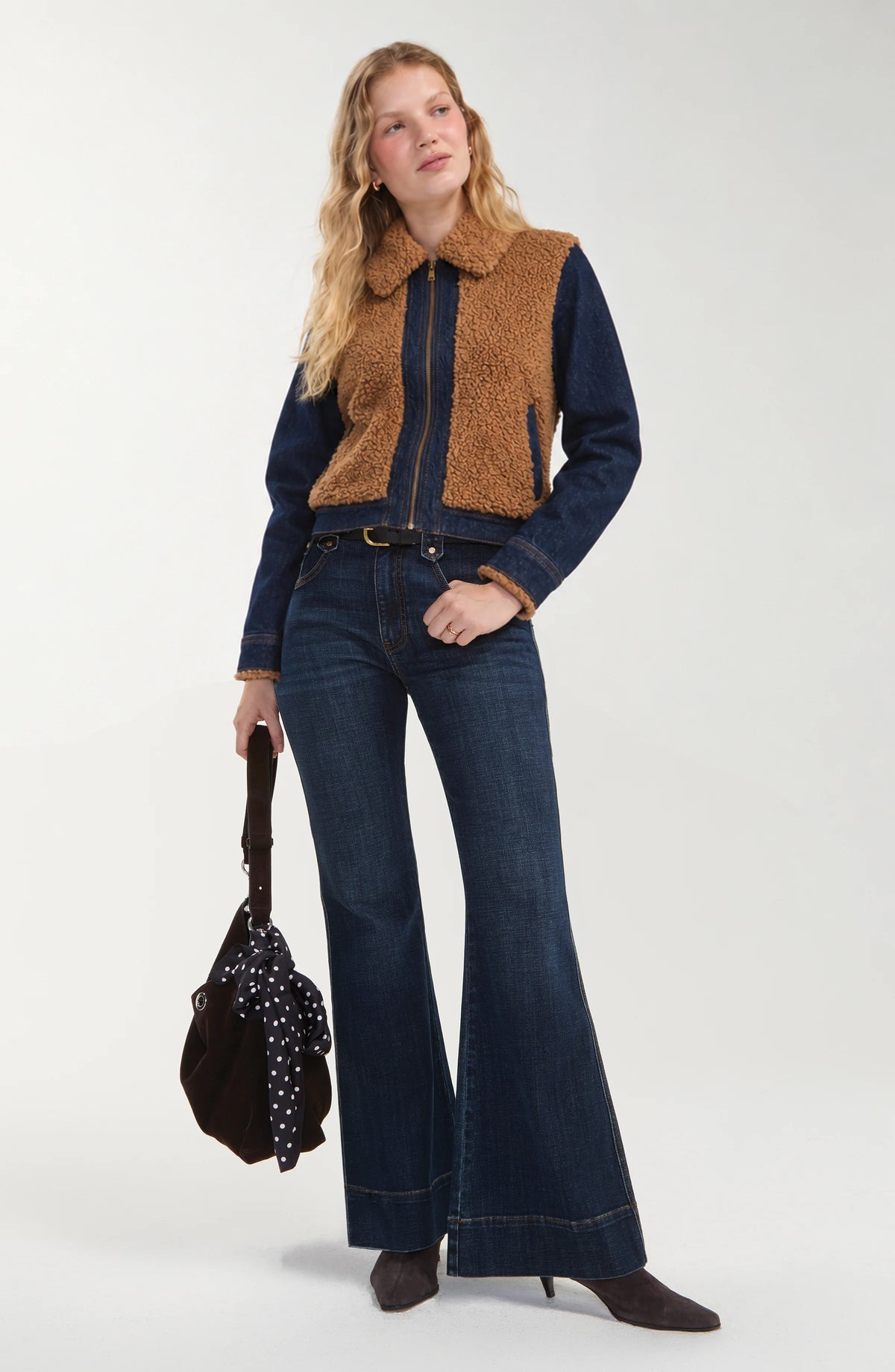 SHERPA DENIM JACKET