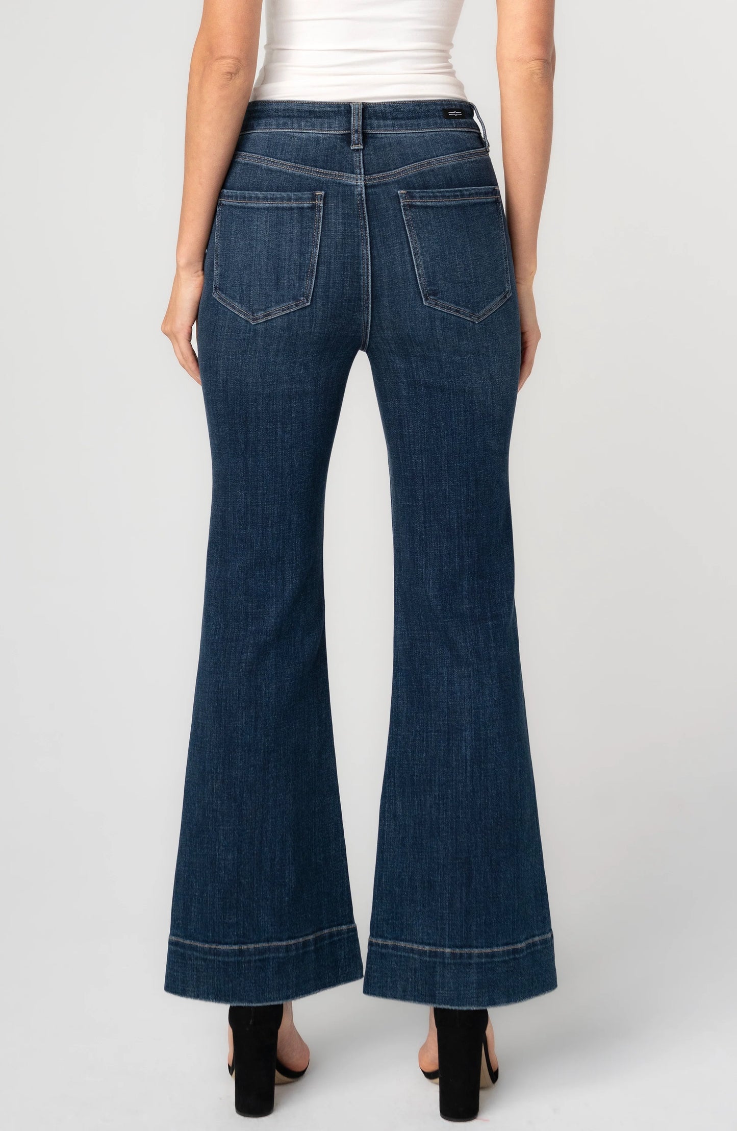 HANNAH HR FLARE PATCH PKTS AND PINTUCKS