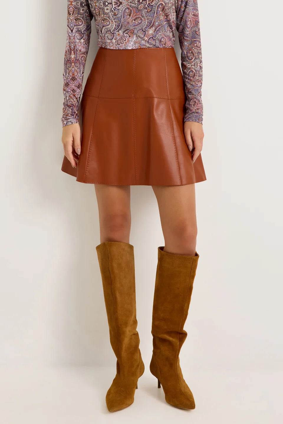 CRAWFORD SKIRT - BISQUE