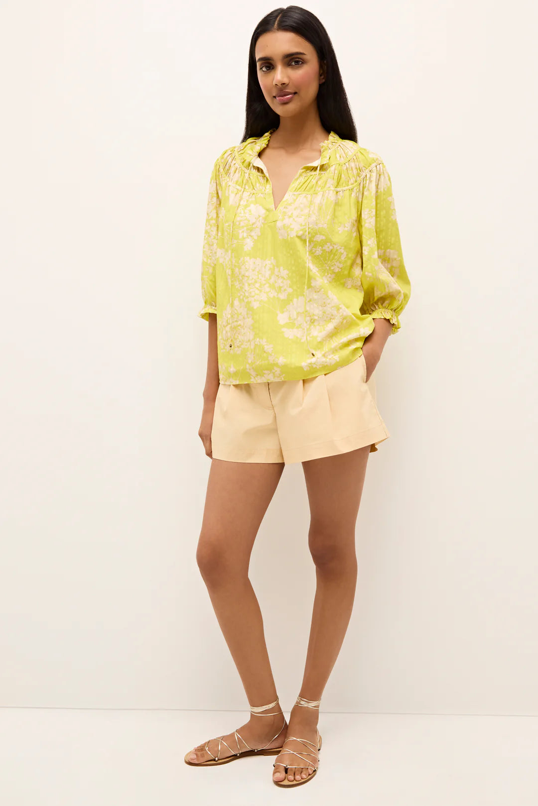 FINLEY TOP - HONEYSUCKLE