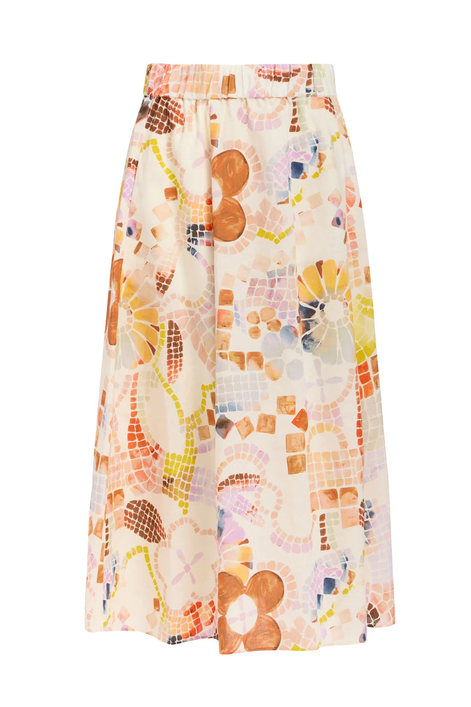 SASHA SKIRT-TRAVERTINE