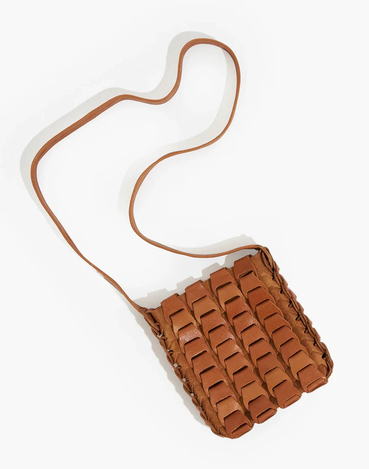 MINI BASKET BAG - TOBACCO
