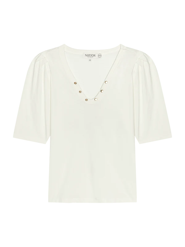 NAHAL TOP - PORCELAIN