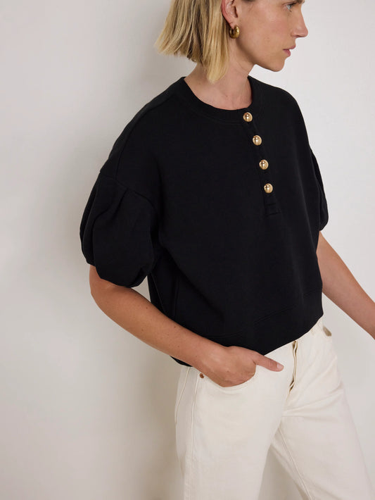 NIKKI SWEATSHIRT- BLACK